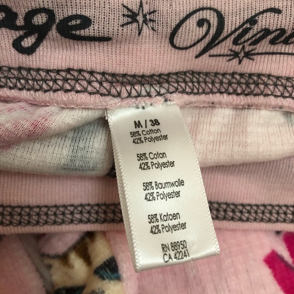 P.J. Salvage vintage velour pajama set - like new! - Picture 6 of 10